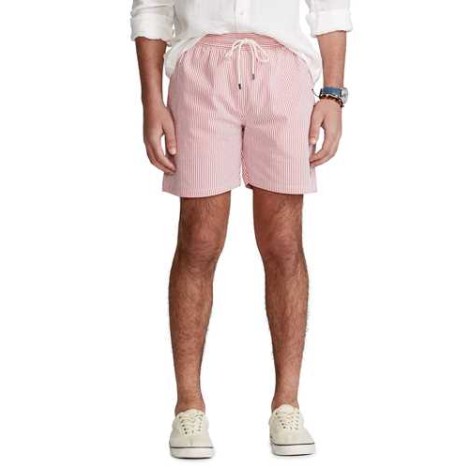 POLO RALPH LAUREN | Men's Striped Cotton Swim Shorts