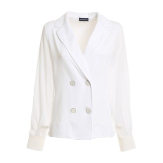 PAOLO FIORILLO CAPRI BLAZER MULTI TESSUTO BIANCO 6025180318001