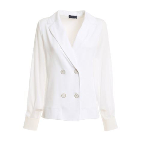 PAOLO FIORILLO CAPRI BLAZER MULTI TESSUTO BIANCO 6025180318001