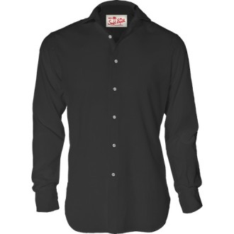 MC2 SAINT BARTH CAMICIA PAMPLONA IN LINO NERA PAMPLONA00825B