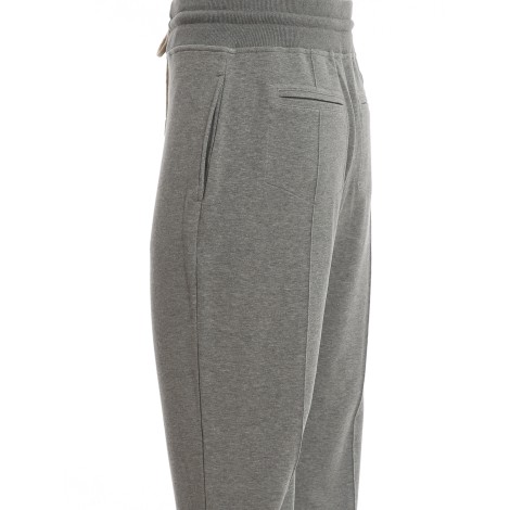 PAOLO FIORILLO CAPRI PANTALONE DELLA TUTA IN COTONE GRIGIO 7610675701051