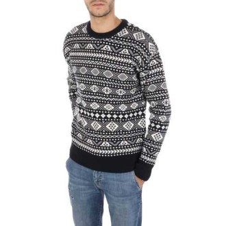 WOOLRICH | Men's Jacquard Merino Wool Sweater