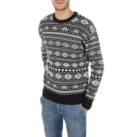 WOOLRICH | Men's Jacquard Merino Wool Sweater