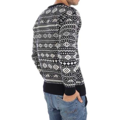 WOOLRICH | Men's Jacquard Merino Wool Sweater