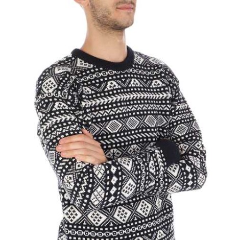 WOOLRICH | Men's Jacquard Merino Wool Sweater