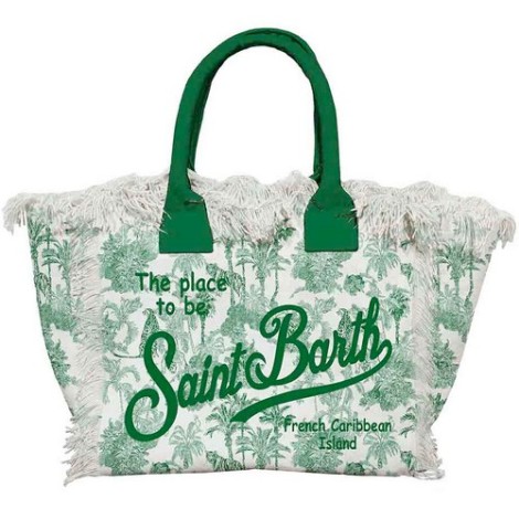 MC2 SAINT BARTH BORSA VANITY STAMPA GIUNGLA VERDE VANITY02470B