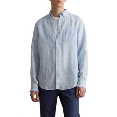 Gant | Camicie D2. Reg Stripe Linen Bd