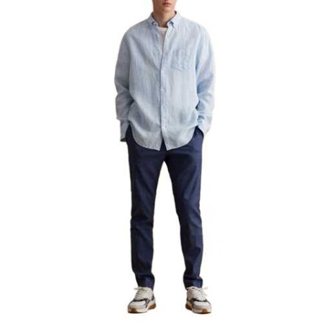 Gant | Camicie D2. Reg Stripe Linen Bd