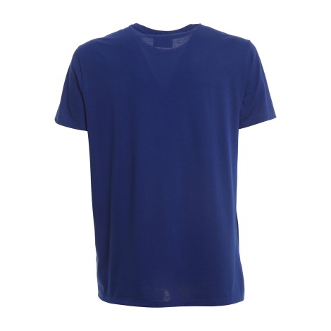 LACOSTE T-SHIRT IN JERSEY BLUETTE TH6709BDM