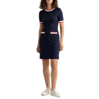 Gant | Dress D1. Stripe Detail Ss Jersey Dress