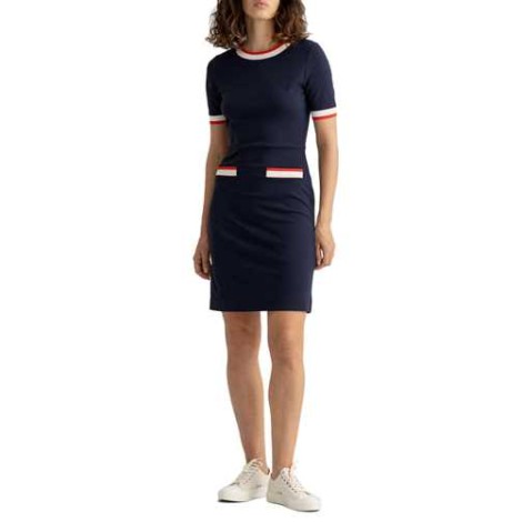 Gant | Dress D1. Stripe Detail Ss Jersey Dress