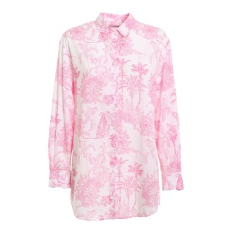 MC2 SAINT BARTH CAMICIA STAMPA GIUNGLA ROSA BRIGITTE02013B