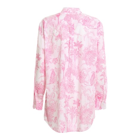 MC2 SAINT BARTH CAMICIA STAMPA GIUNGLA ROSA BRIGITTE02013B