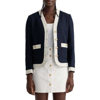 Gant | Giacche D1. Texture Cropped Jacket