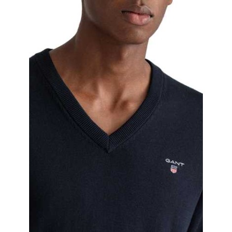 Gant | Jersey Classic Cotton V-Neck - New