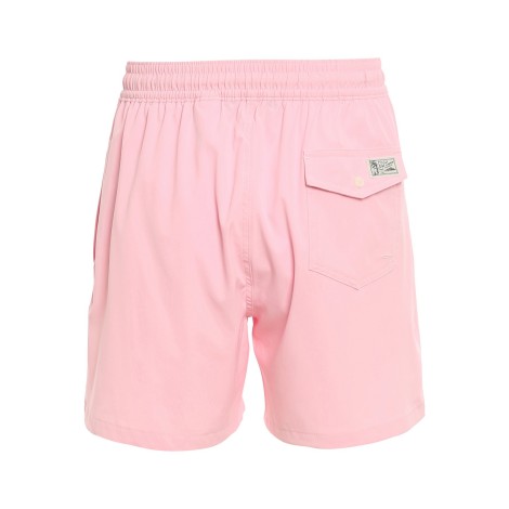 POLO RALPH LAUREN BOXER MARE ROSA CON LOGO 710829851014