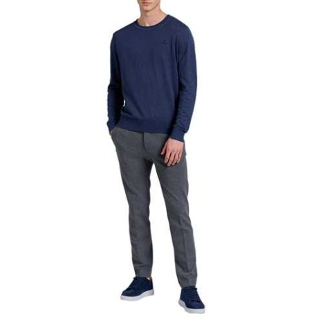 Gant | Jersey D2. Cotton Linen C-Neck