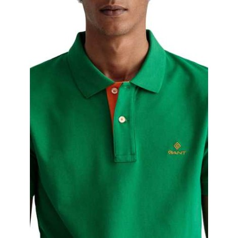 Gant | Polo Contrast Collar Pique Ss Rugger