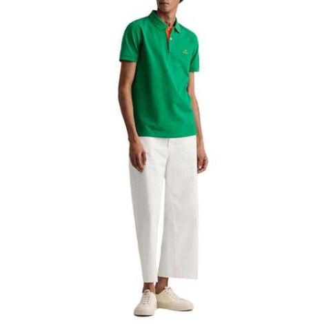 Gant | Polo Contrast Collar Pique Ss Rugger