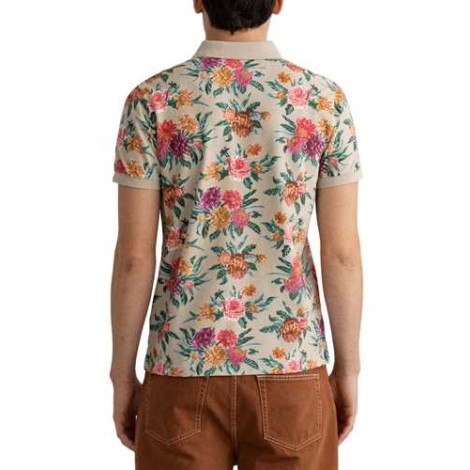 Gant | Polo D2. Dahlia Print Pique Ss Rugger