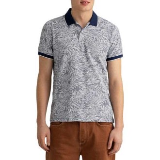 Gant | Polo D2. Leaf Print Pique Ss Rugger