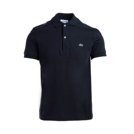 LACOSTE POLO IN COTONE NERA DH2050031