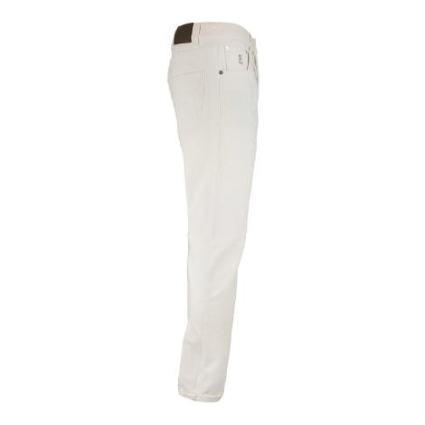 BRUNELLO CUCINELLI JEANS BIANCO M262PX2340C7210