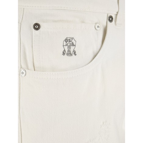 BRUNELLO CUCINELLI JEANS BIANCO M262PX2340C7210