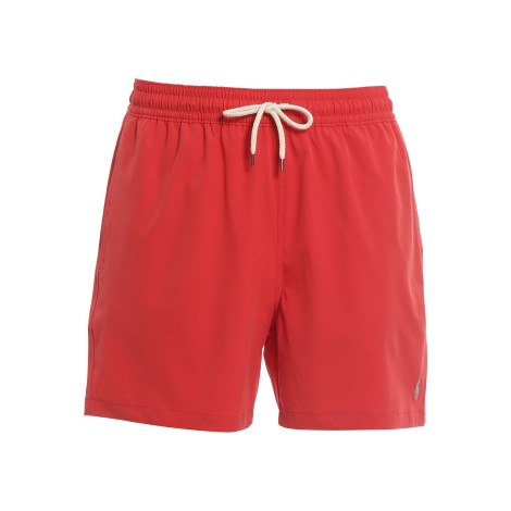 POLO RALPH LAUREN BOXER MARE CON RICAMO LOGO ROSSO 710829851024