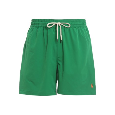 POLO RALPH LAUREN BOXER MARE VERDE CON RICAMO LOGO 710829851022