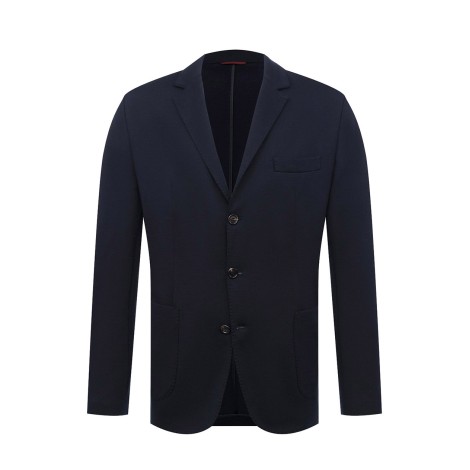 BLAZER IN SETA E COTONE BRUNELLO CUCINELLI