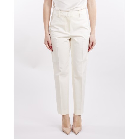 MAX MARA WEEKEND Pantaloni in gabardina di cotone Max Mara Weekend