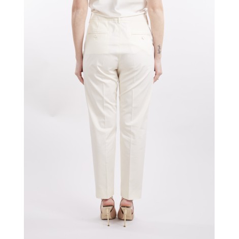 MAX MARA WEEKEND Pantaloni in gabardina di cotone Max Mara Weekend