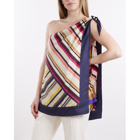 MAX MARA WEEKEND Top in twill di seta Max Mara Weekend