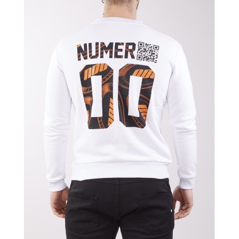 NUMERO 00 Felpa con stampa logo Numero 00