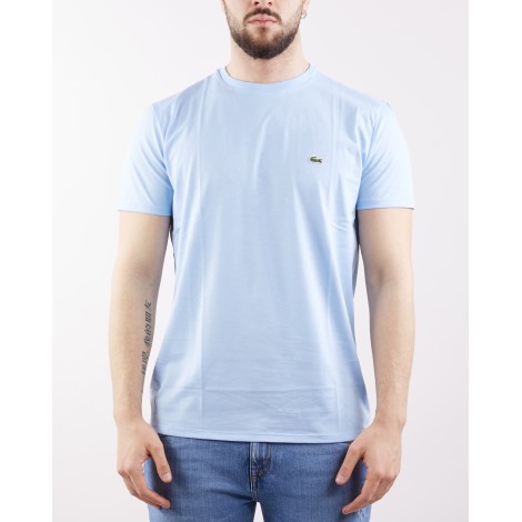 LACOSTE T-shirt girocollo in cotone Pima Lacoste