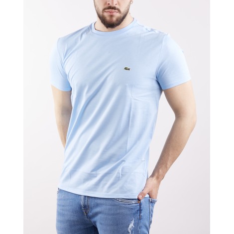 LACOSTE T-shirt girocollo in cotone Pima Lacoste