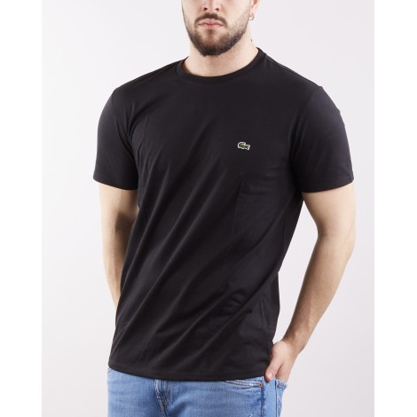 LACOSTE T-shirt girocollo in cotone Pima Lacoste