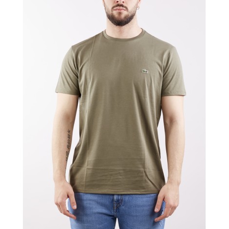 LACOSTE T-shirt girocollo in cotone Pima Lacoste