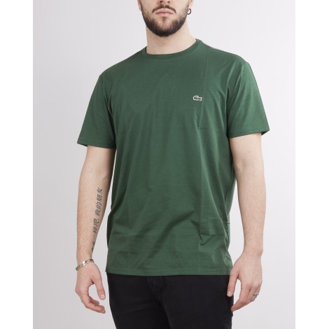 LACOSTE T-shirt girocollo in cotone Pima Lacoste