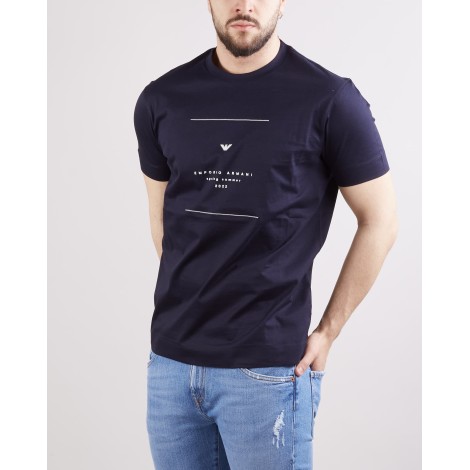 EMPORIO ARMANI T-shirt con stampa logo Emporio Armani