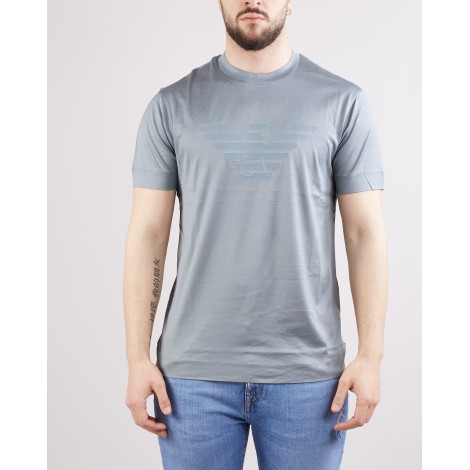 EMPORIO ARMANI T-shirt con stampa a rilievo Emporio Armani