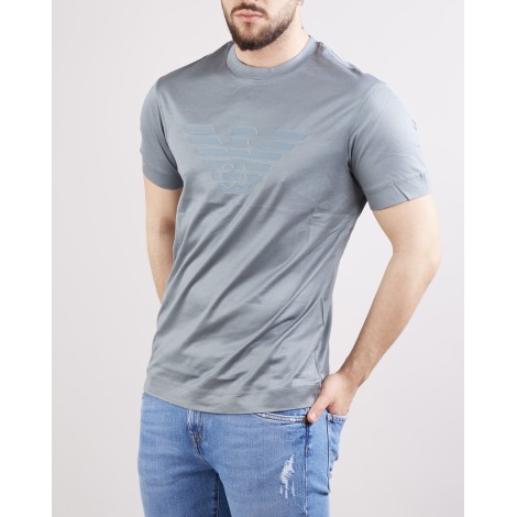 EMPORIO ARMANI T-shirt con stampa a rilievo Emporio Armani