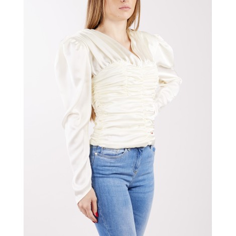 NINEMINUTES Camicia con drappeggio Nineminutes