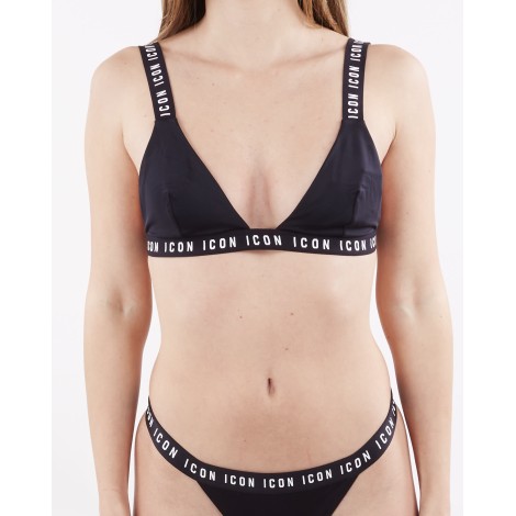 DSQUARED Costume reggiseno con logo ICON Dsquared