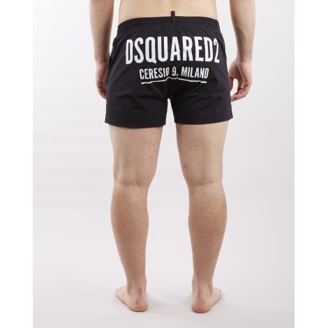 DSQUARED Costume con stampa logo sul retro Dsquared