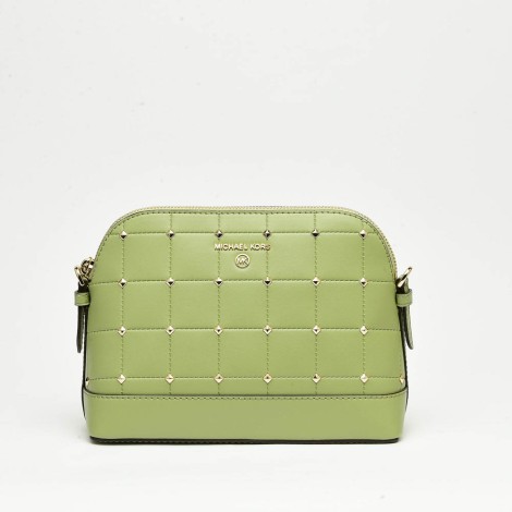 Borsa in pelle verde