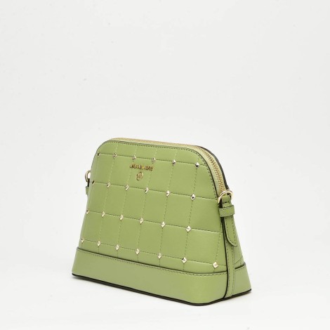 Borsa in pelle verde