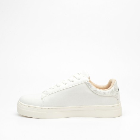 Sneakers in ecopelle bianca