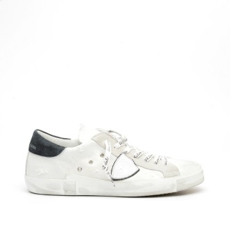 Sneakers in tessuto bianco